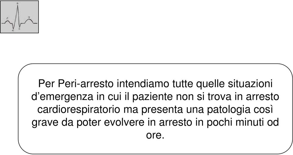 cardiorespiratorio ma presenta una patologia così