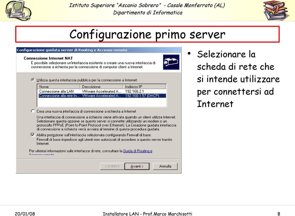 utilizzare per connettersi ad Internet