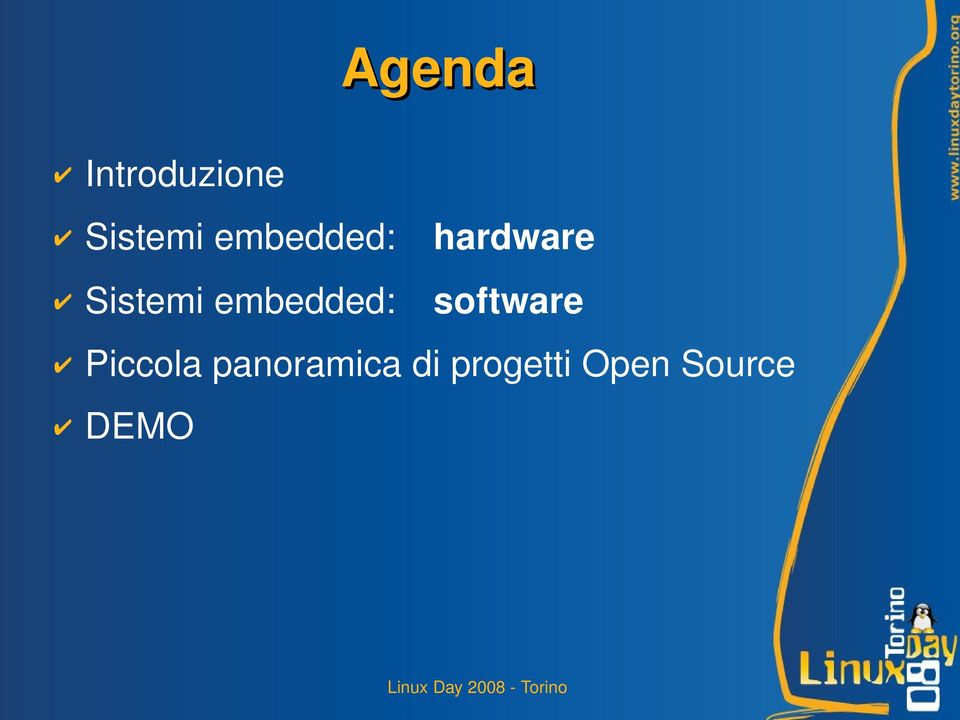 embedded: software Piccola