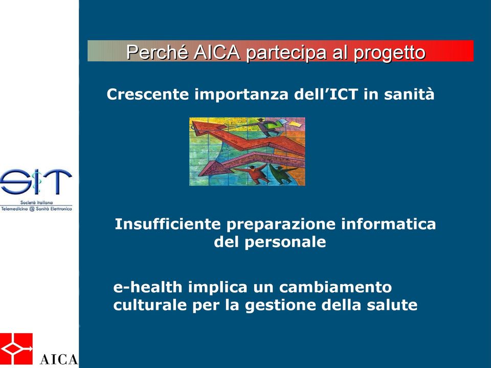 preparazione informatica del personale e-health