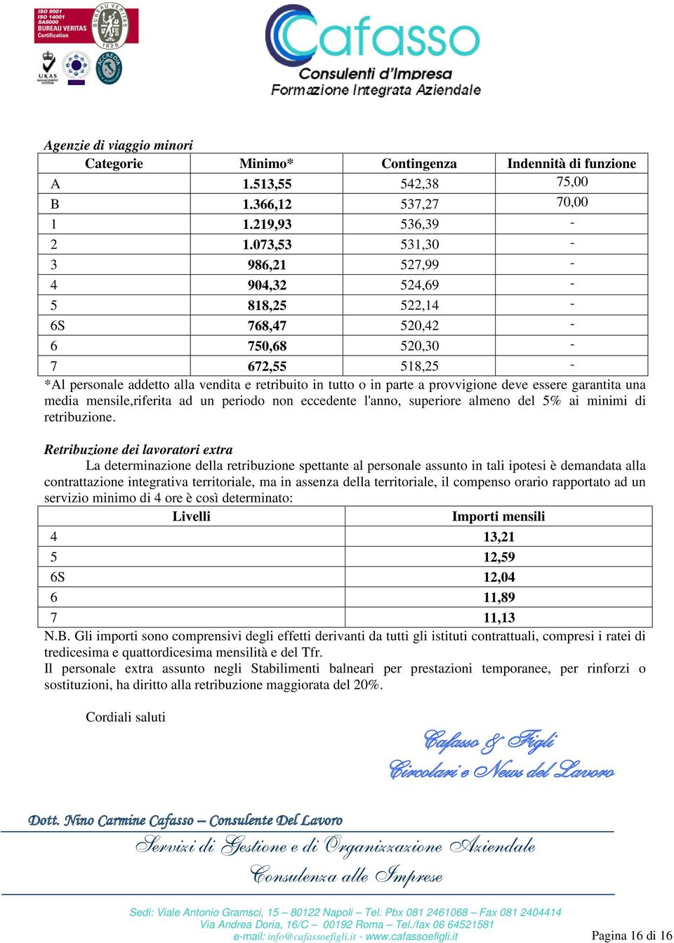 essere garantita una media mensile,riferita ad un periodo non eccedente l'anno, superiore almeno del 5% ai minimi di retribuzione.