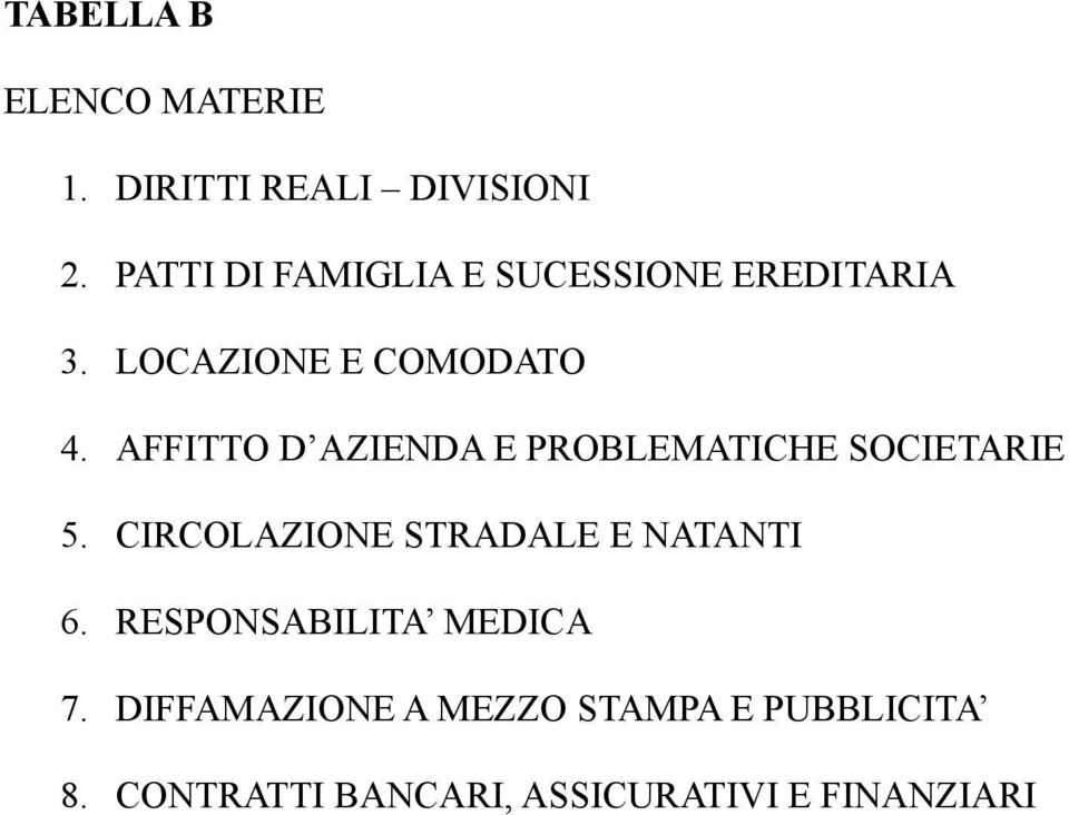 AFFITTO D AZIENDA E PROBLEMATICHE SOCIETARIE 5.