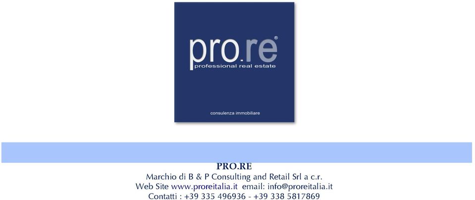 proreitalia.it email: info@proreitalia.