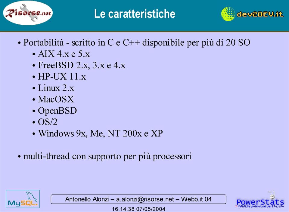 x e 4.x HP-UX 11.x Linux 2.