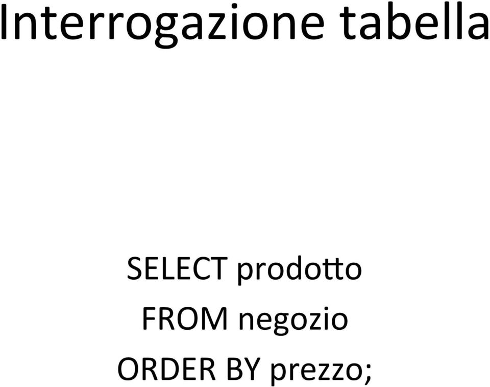 prodono FROM