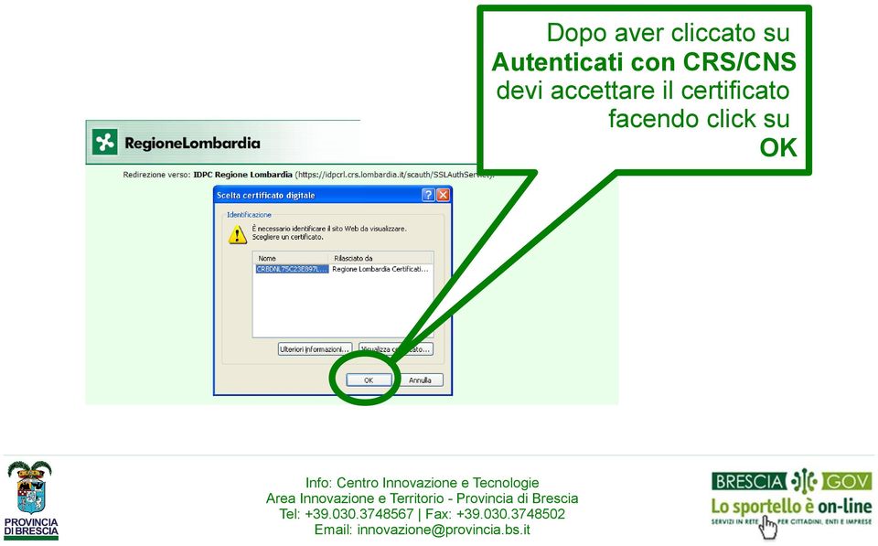 devi accettare il