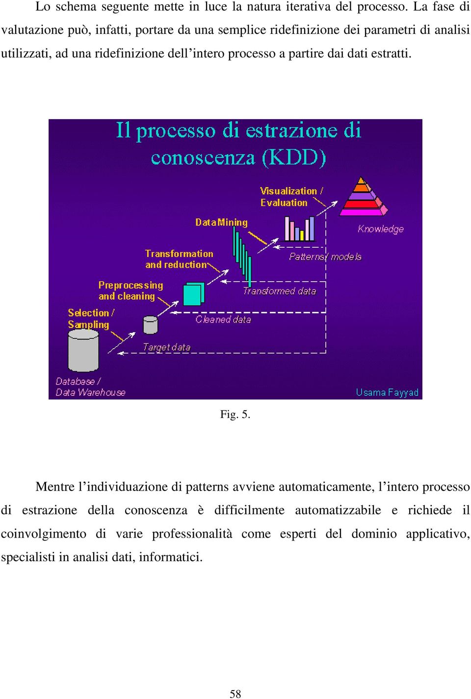 ntero processo a partre da dat estratt. Fg. 5.