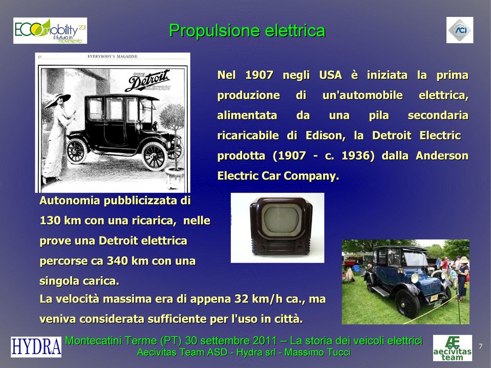 1936) dalla Anderson Electric Car Company.