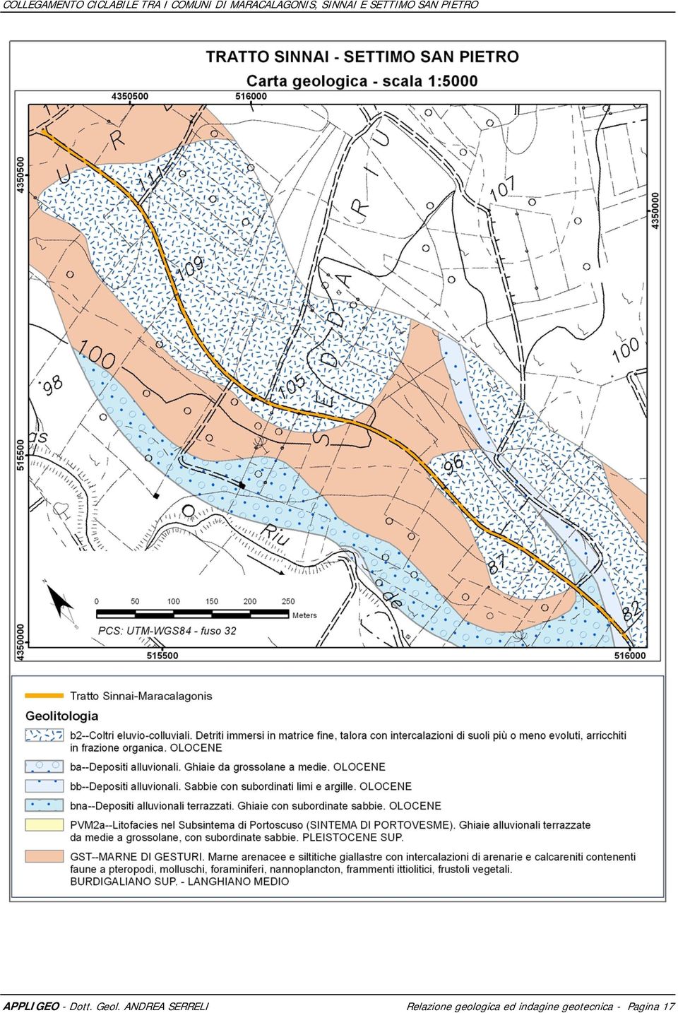 Relazione geologica ed