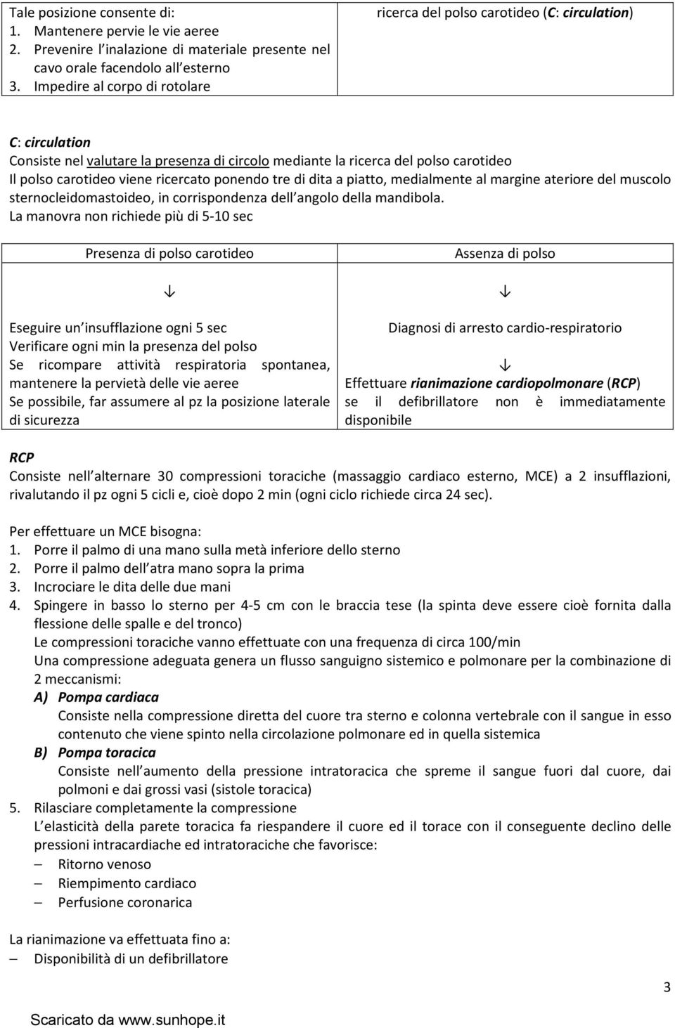 ricercato ponendo tre di dita a piatto, medialmente al margine ateriore del muscolo sternocleidomastoideo, in corrispondenza dell angolo della mandibola.