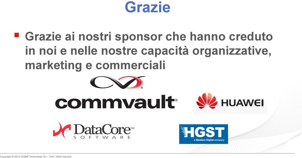 organizzative, marketing e commerciali