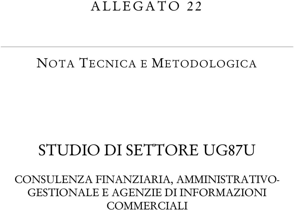 CONSULENZA FINANZIARIA,