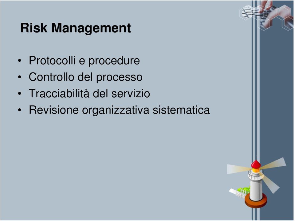 processo Tracciabilità del