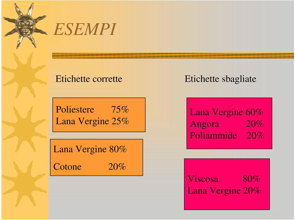 Lana Vergine 80% Cotone 20% Lana Vergine 60%