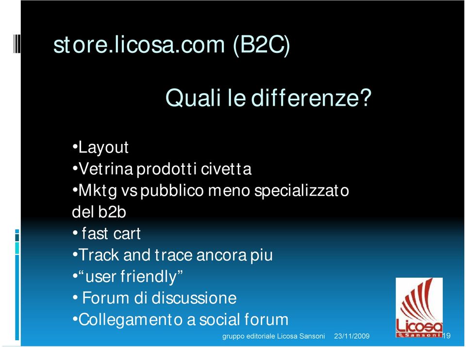 specializzato del b2b fast cart Track and trace ancora