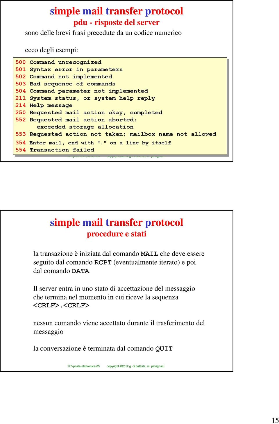 mail action aborted: exceeded storage allocation 553 Requested action not taken: mailbox name not allowed 354 Enter mail, end with ".