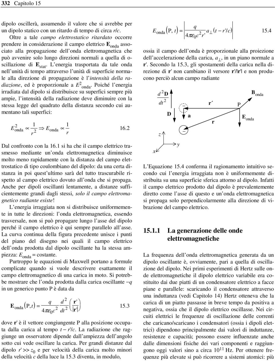 normali a quella di o- scillazione di E stat.