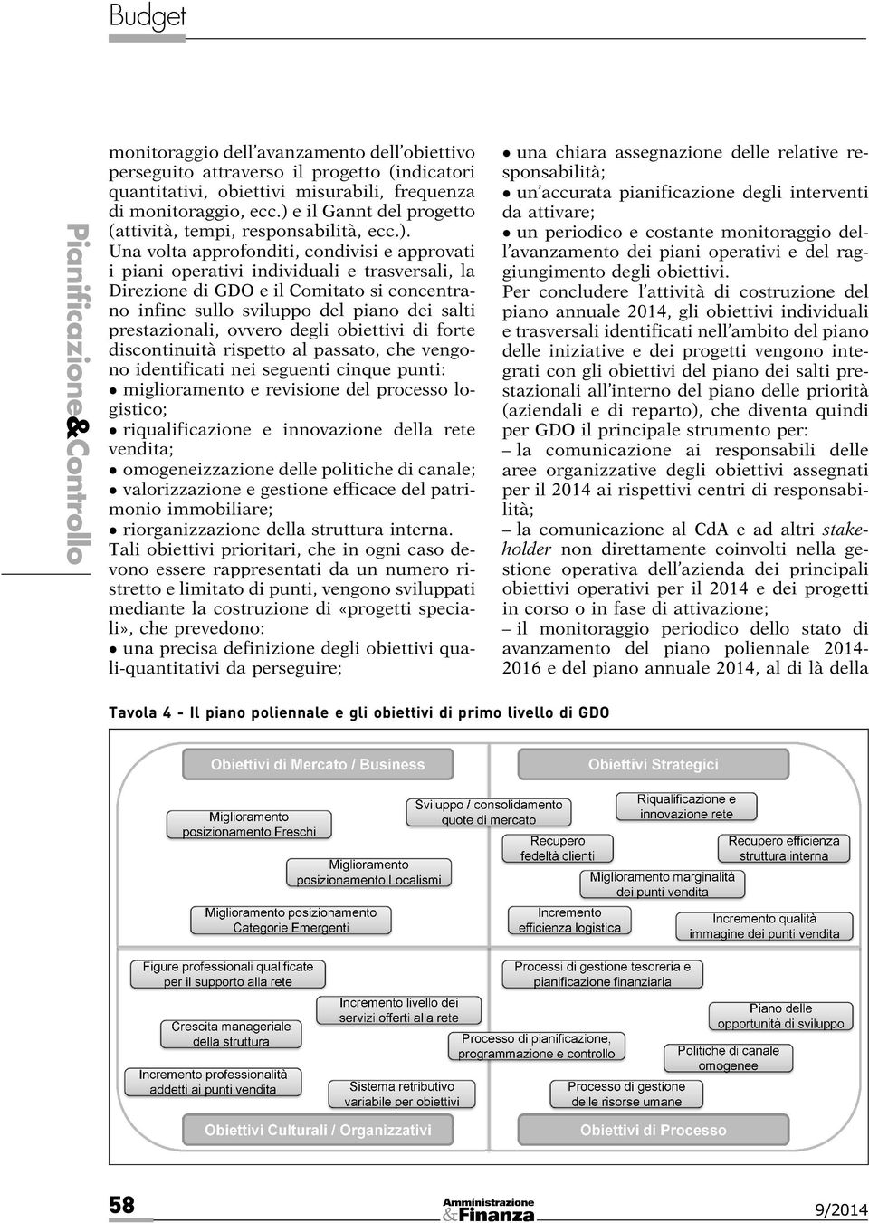 concentrano infine sullo sviluppo del piano dei salti prestazionali, ovvero degli obiettivi di forte discontinuità rispetto al passato, che vengono identificati nei seguenti cinque punti: