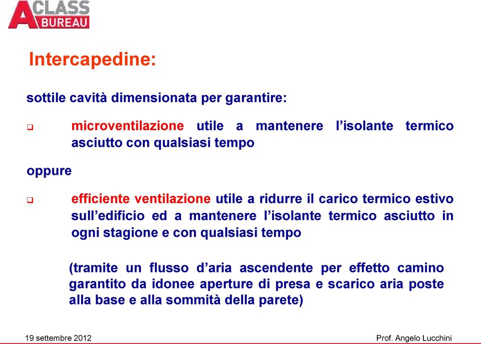 ed a mantenere l isolante termico asciutto in ogni stagione e con qualsiasi tempo (tramite un flusso d aria