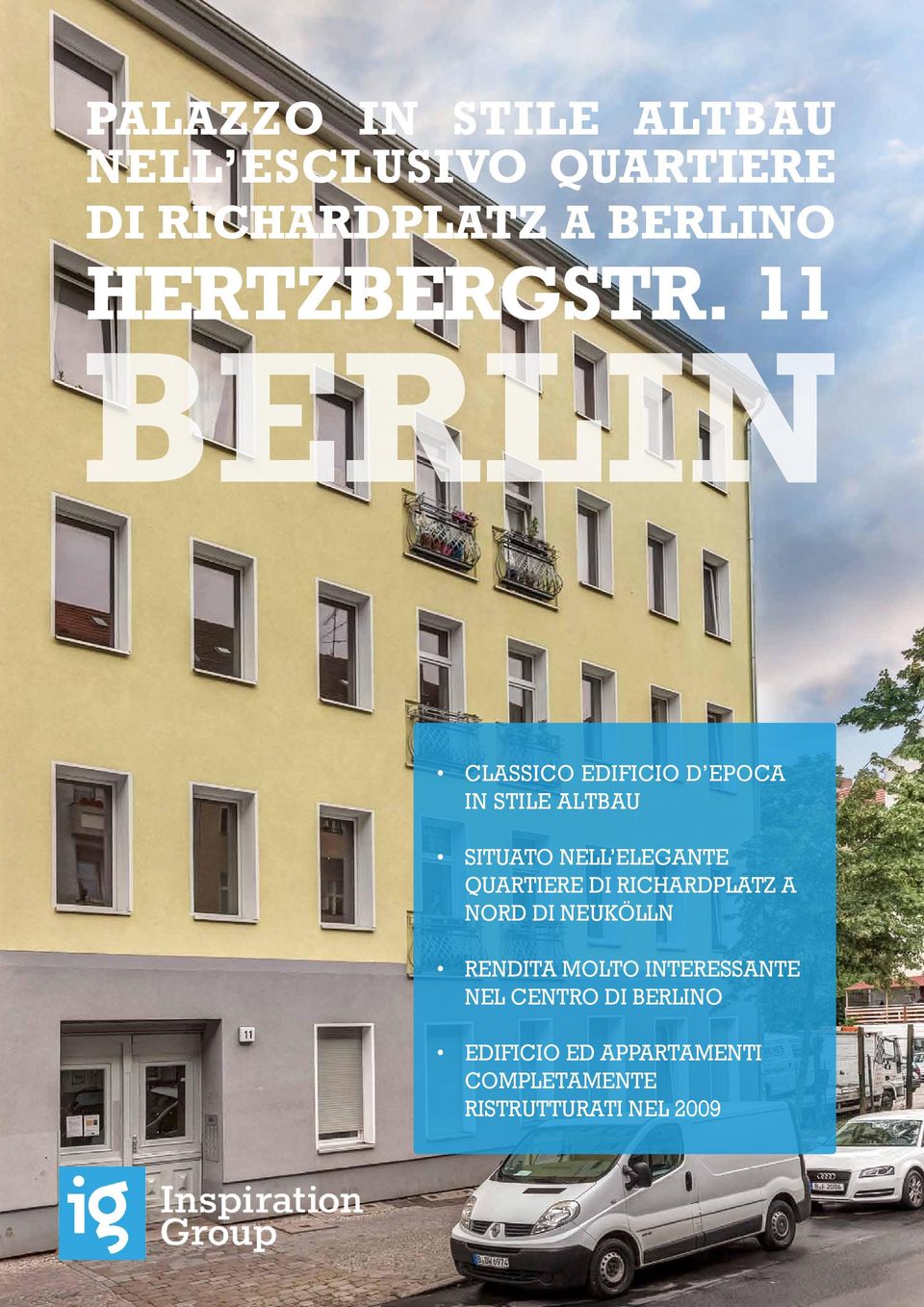 11 Berlin Classico edificio d epoca in stile Altbau Situato nell elegante