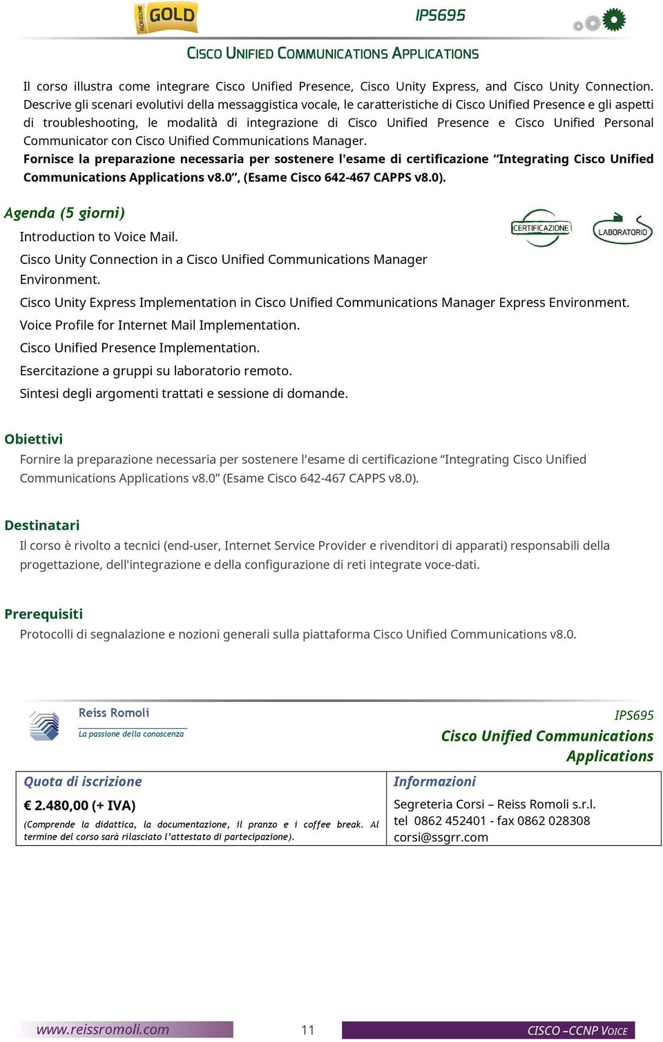 Unified Personal Communicator con Cisco Unified Communications Manager.