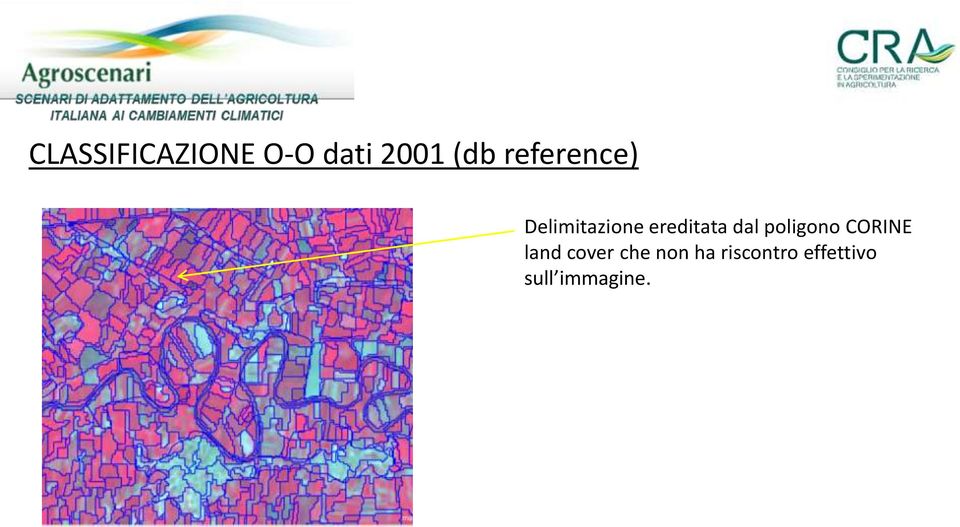 dal poligono CORINE land cover che