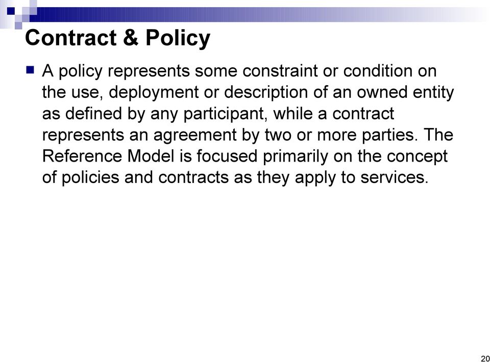 a contract represents an agreement by two or more parties.