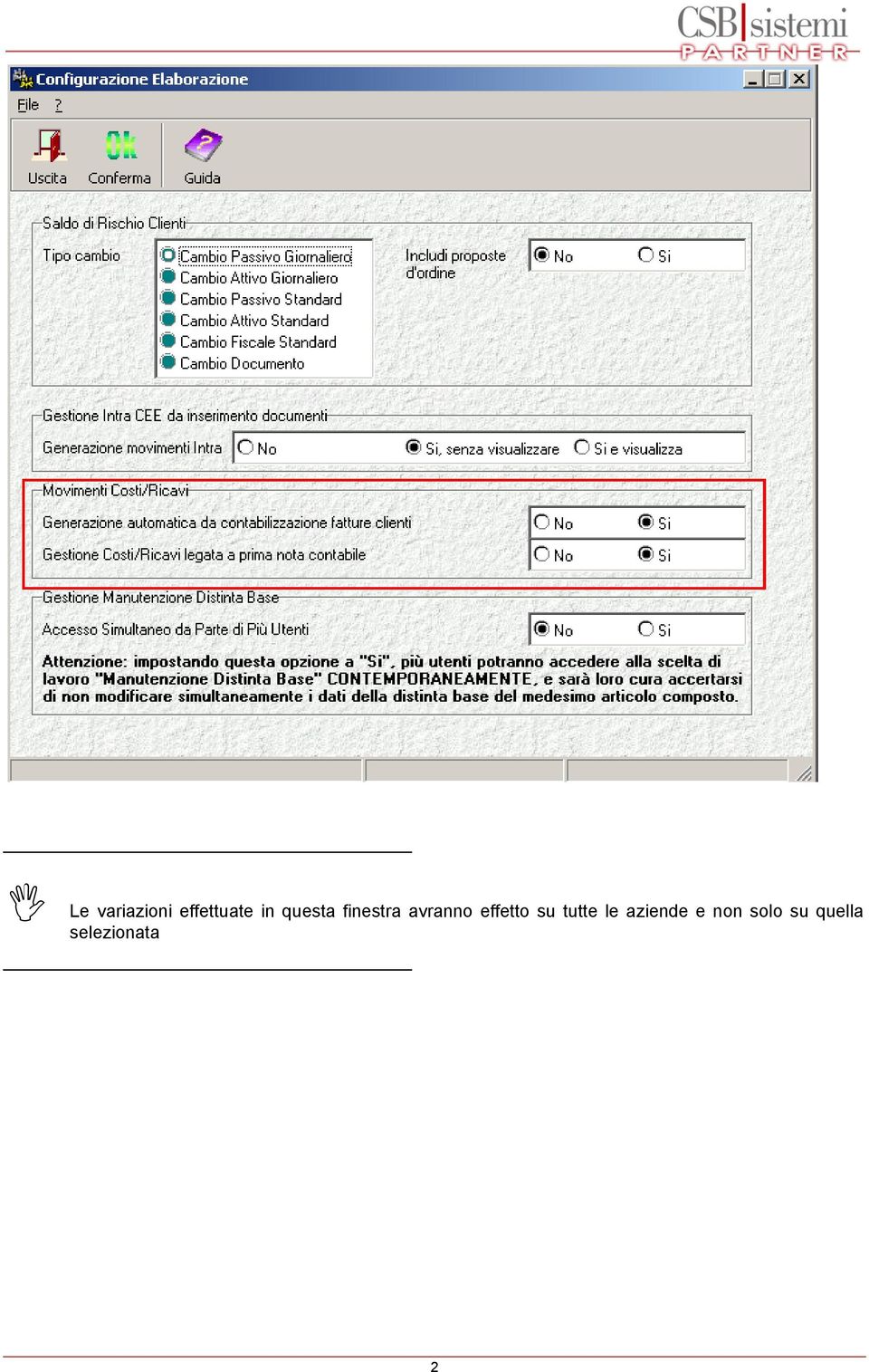 effetto su tutte le aziende