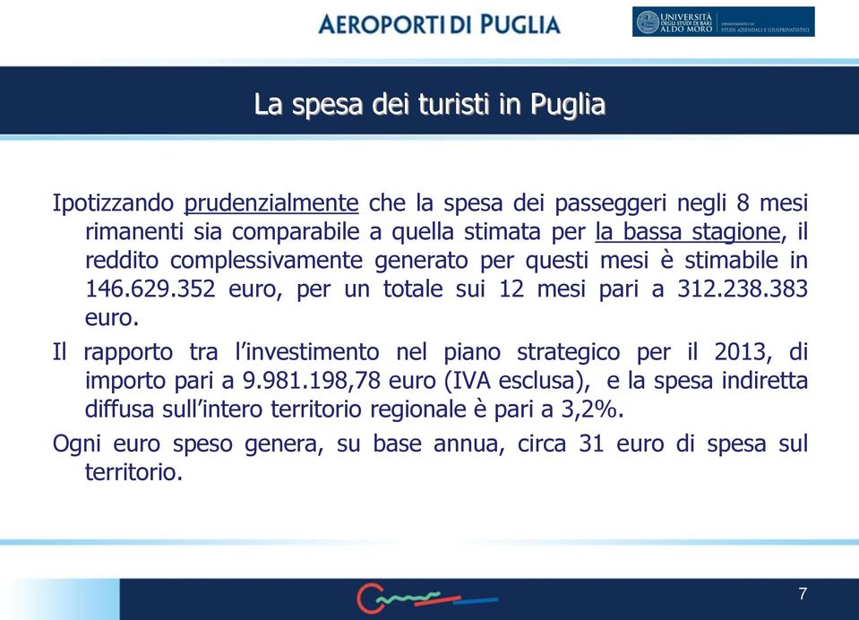 352 euro, per un totale sui 12 mesi pari a 312.238.383 euro.