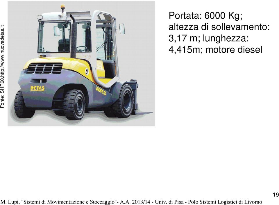 it Portata: 6000 Kg; altezza