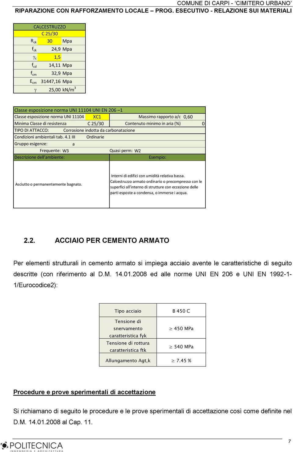 1 III Ordinarie Gruppo esigenze: a Frequente: W3 Quasi perm: W2 Descrizione dell ambiente: Esempio: Asciutto o permanentemente bagnato. Interni di edifici con umidità relativa bassa.