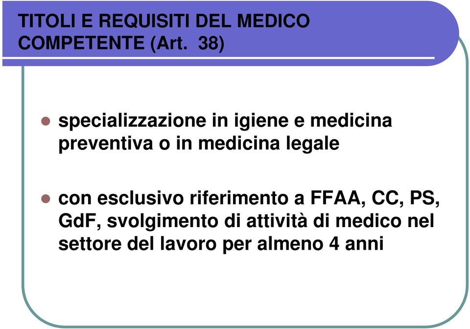 medicina legale con esclusivo riferimento a FFAA, CC, PS,