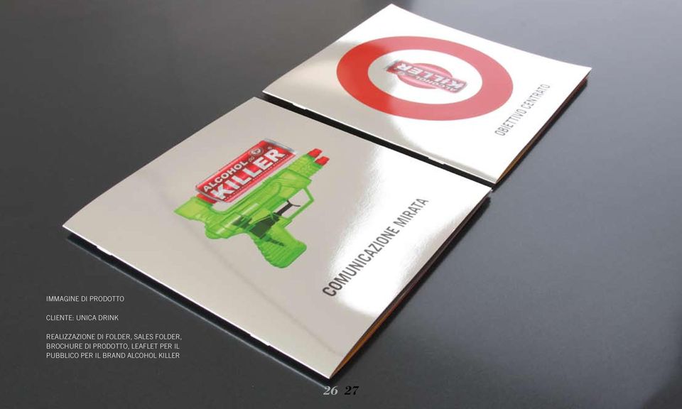 folder, brochure di prodotto, leaflet