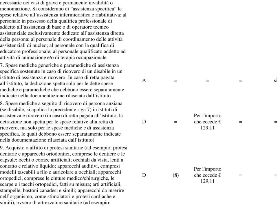 operatore tecnico assistenziale esclusivamente dedicato all assistenza diretta della persona; al personale di coordinamento delle attività assistenziali di nucleo; al personale con la qualifica di