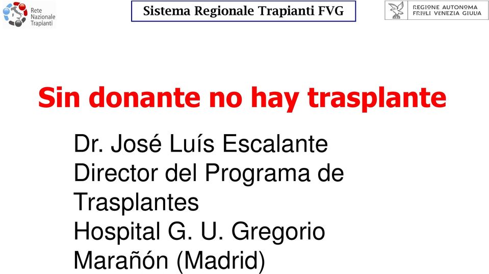 Programa de Trasplantes Hospital