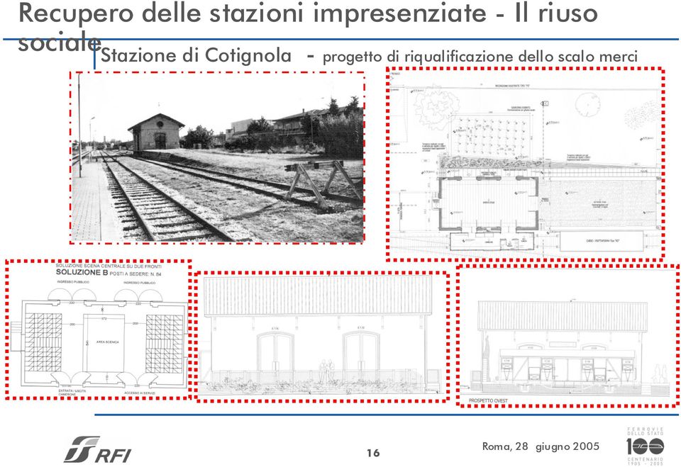 Stazione di Cotignola - progetto