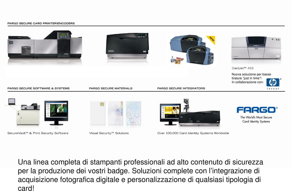 contenuto di sicurezza per la produzione dei vostri badge.