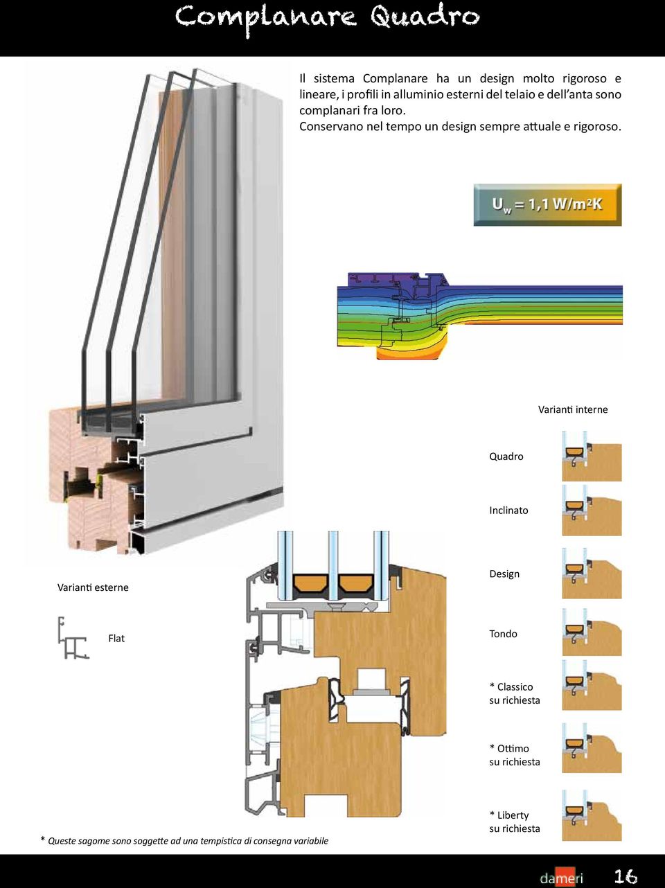 Conservano nel tempo un design sempre attuale e rigoroso.