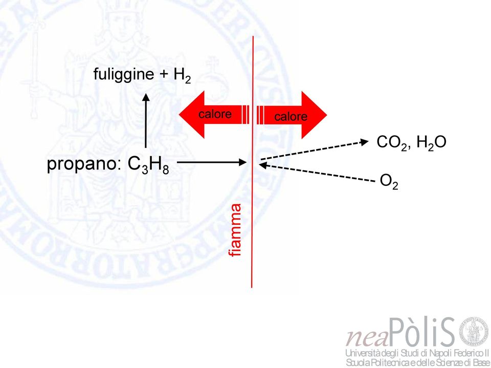 calore CO 2, H