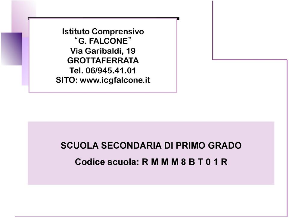 06/945.41.01 SITO: www.icgfalcone.