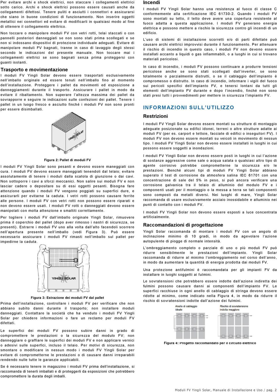 Non inserire oggetti metallici nei connettori ed evitare di modificarli in qualsiasi modo al fine di ottenere il collegamento elettrico.