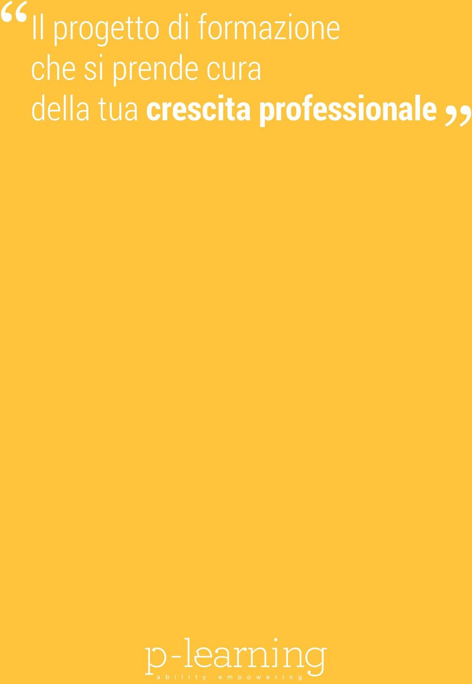 crescita professionale