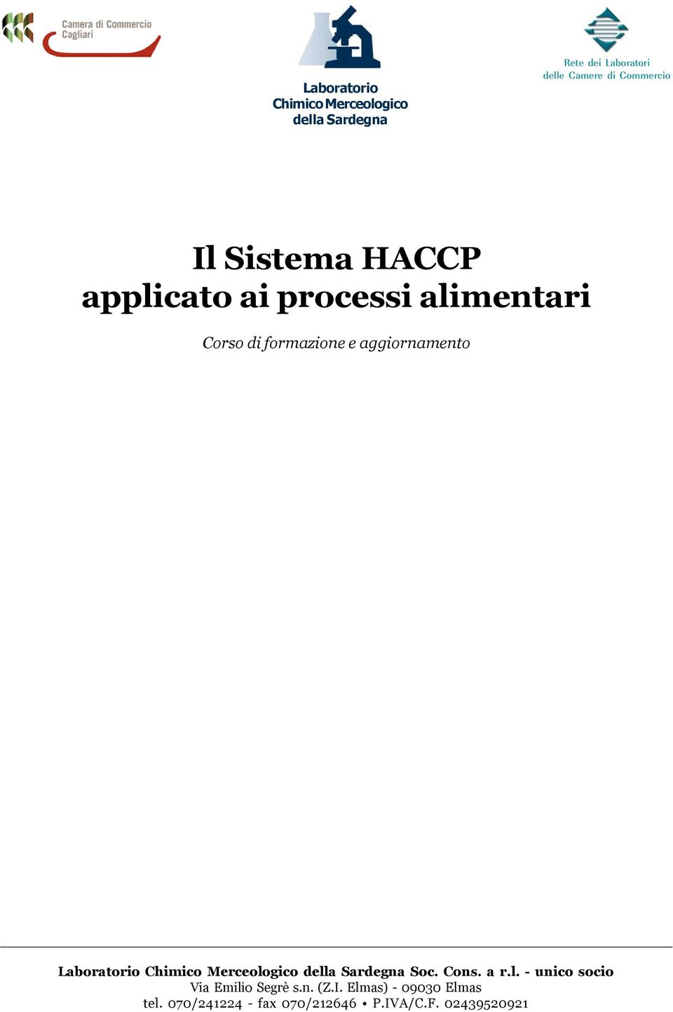 Commercio Il Sistema HACCP applicato ai