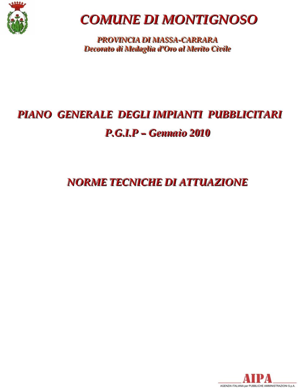 Ciiviillee PIANO GENERALE DEGLI IMPIANTI