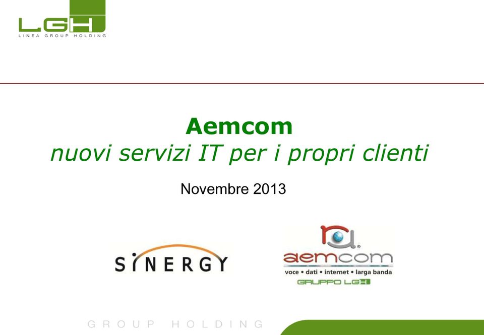 Novembre 2013 EMC Forum