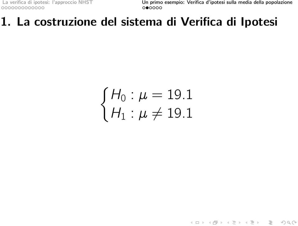 Verifica di Ipotesi