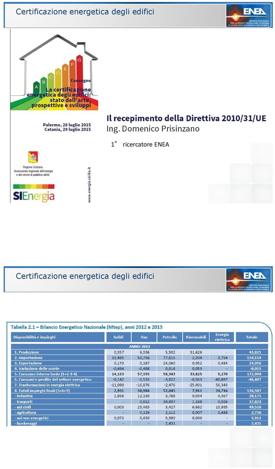 1 ricercatore ENEA   1