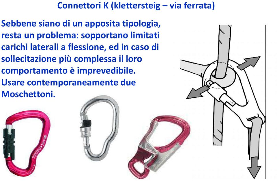 laterali a flessione, ed in caso di sollecitazione più complessa il