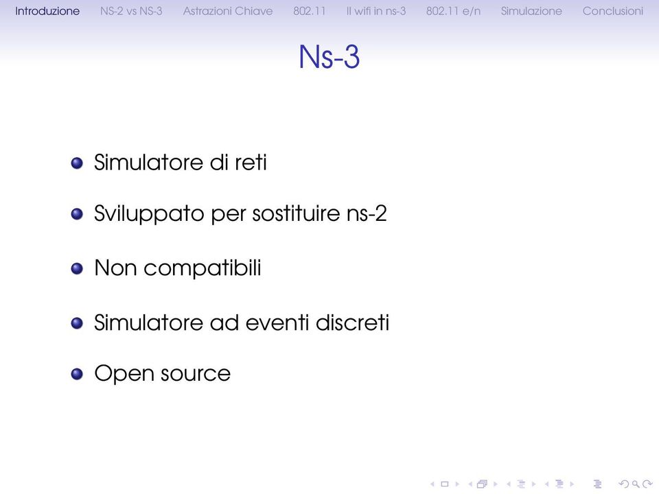 ns-2 Non compatibili