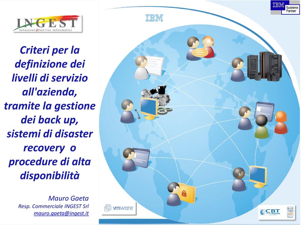 disaster recovery o procedure di alta disponibilità Mauro